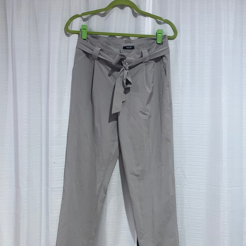Paperbag Highwaisted Belted Trousers